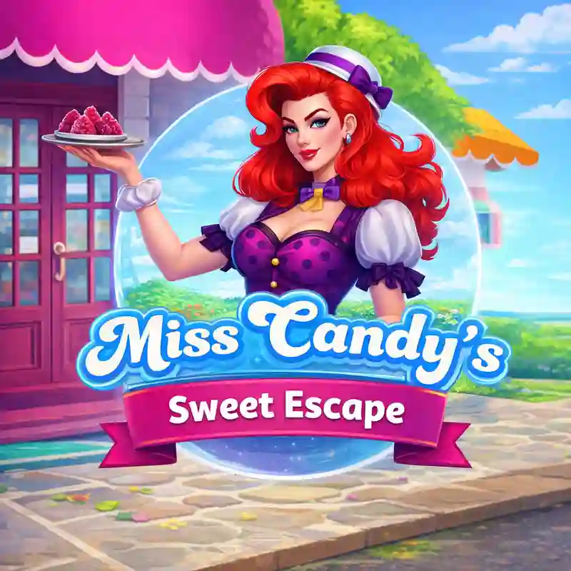 Play Miss Candy's Sweet Escape slot game at jk4casino